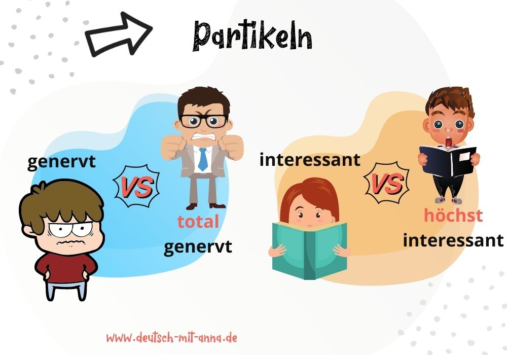 Partikeln im Deutschen - Beispiele